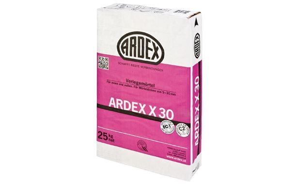 Кладочный раствор ARDEX X 30.