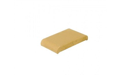 Парапетная плитка ZG Clinker, цвет желтый, размер КР20, 190x110x25