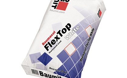 Плиточный клей Baumacol FlexTop White