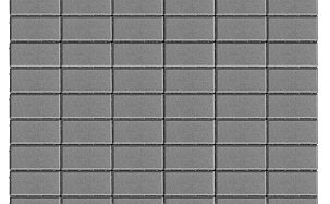 Тротуарная плитка Прямоугольник, Серый, h=80 мм, двухслойная - Фото 