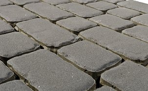 Тротуарная плитка Ривьера, Серый, h=60 мм - Фото 