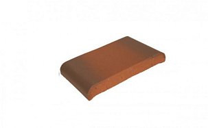 Парапетная плитка ZG Clinker, цвет каштановый, размер КР20, 190x110x25 - Фото 