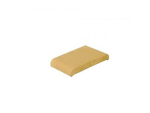 Парапетная плитка ZG Clinker, цвет желтый, размер КР20, 190x110x25.