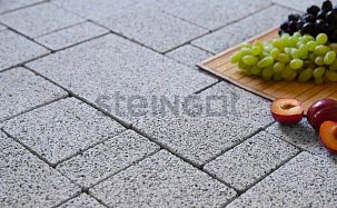 Тротуарная плитка Steingot Бавария "Bianco Nero" - Фото 