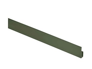 G-планка сталь оцинкованная с полимерным покрытием GreenCoat Pural BT Темно-оливковый (RR11).