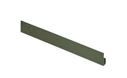 G-планка сталь оцинкованная с полимерным покрытием GreenCoat Pural BT Темно-оливковый (RR11)