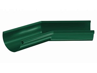 Угол желоба Aquasystem внутренний 135° Зеленый мох (RAL6005).