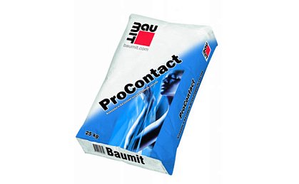Клеевой и базовый штукатурный состав Baumit ProContact