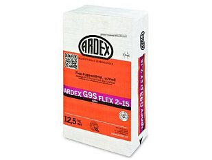 Заполнитель для швов ARDEX G9S FLEX 2-15 антрацит.