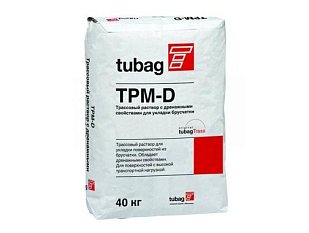 TPM-D4 Трассовый раствор с дренажными свойствами для укладки брусчатки, 0-4мм 72353.