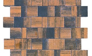 Тротуарная плитка Браер Старый город "Ландхаус", Color Mix "Техас", h=80 мм - Фото 