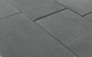 Тротуарная плитка Браер Триада, Серый, h=60 мм - Фото 1