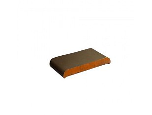 Парапетная плитка ZG Clinker, цвет коричневый, размер КР20, 190x110x25.