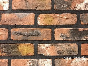 Кирпич Real Brick античная глина кирпичный 1 пф.
