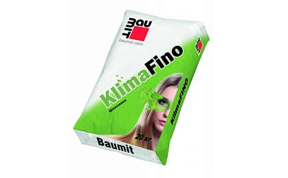 Сухая шпаклевочная смесь для высококачественной финишной отделки Baumit KlimaFino