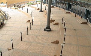 Тротуарная плитка | Тротуарный кирпич ABC-Klinkergruppe Lederfarben-nuanciert, 200х100х45 мм - Фото 