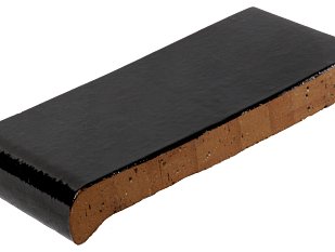 Подоконник ZG Clinker, цвет темно-коричневый, размер ОК30, 300х110х25.