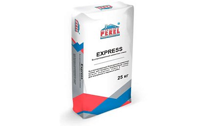 Быстротвердеющая цементная стяжка Perel Express