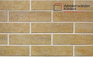 Клинкерная плитка WesterWaelder WK55 Gnes goldgelb - Фото 