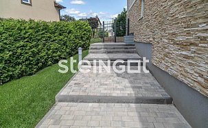 Тротуарная плитка Steingot Новый город Штайн Сильвер - Фото 