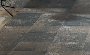 Viano Antracite ступень угловая рифленая 30x30 - Фото 
