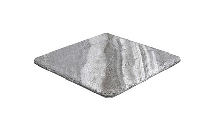 Угловая ступень-флорентинер Gres Aragon Tibet Gris, 330x330x14(36) мм