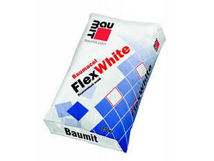 Плиточный клей Baumit Baumacol FlexWhite.