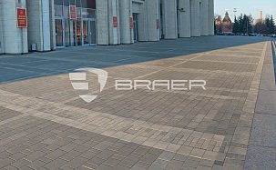 Тротуарная плитка Браер Старый город "Ландхаус", Серый, h=60 мм - Фото 6