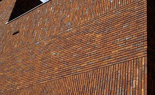 Фасадная плитка из кирпича Vogelensangh Steenfabriek Antigoon 3/5 orange red purple sintered - Фото 36