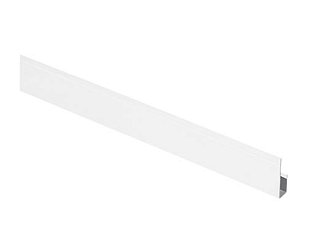 G-планка алюминий с полимерным покрытием Polyester Мраморно-белый (RR20 PE).