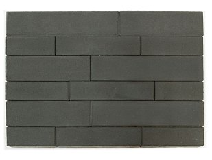 Тротуарная плитка Браер Домино, Серый, h=60 мм.