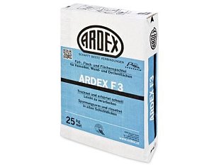 Шпаклевка цементная ARDEX F3 5 кг белая.