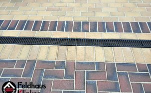 Тротуарная плитка клинкерная брусчатка Feldhaus Klinker P273KF 200x100x45 - Фото 24