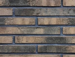 Ригельный кирпич Real Brick коричневый ригель 0,5 пф.