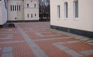 Тротуарная плитка, клинкерная брусчатка Feldhaus Klinker P402KF 200x100x45 - Фото 10