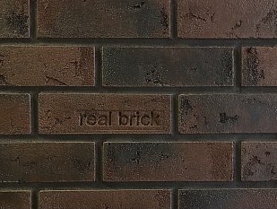 Минеральная плитка REAL BRICK коллекция 12 WDF бордовый.