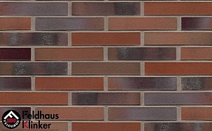 Облицовочный клинкерный кирпич Feldhaus klinker K560DF carbona ardor colori - Фото 3