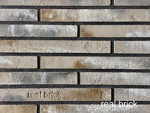 Ригельный кирпич Real Brick 490 мм маисовый 0,5 пф.