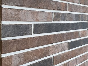 Плитка под кирпич DeKeramik Quarzit DKK 853 Монацит 468x40 мм ригель.