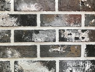 Кирпич Real Brick античная глина графитовый 0.5 пф.