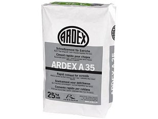 Быстротвердеющий цемент для стяжки для внутренних работ ARDEX A 35.