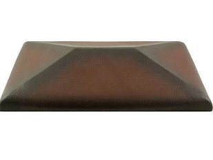 Керамический колпак на забор ZG Clinker, цвет ольха, CP, размер 300х425.